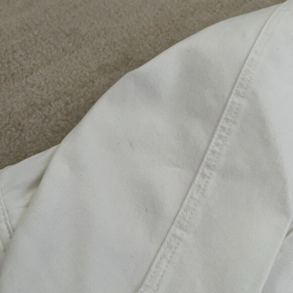 Liverpool White Denim Jeans Jacket 2X - Picture 9 of 12